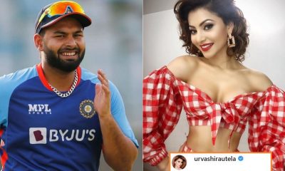 Urvashi Rautela Rishabh Pant