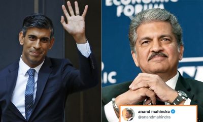 Anand Mahindra on Rishi Sunakbecomes PM