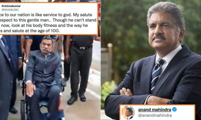 Anand Mahindra 100-Year-Old Ex Drill Instructor