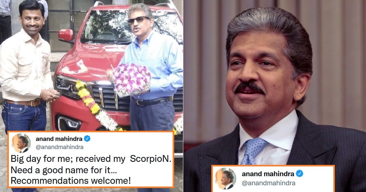 Anand Mahindra Scorpio N Name