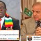 Zimbabwe President troll Pak PM