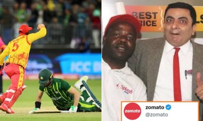 Zomato Trolls Pakistan lost zimbabwe