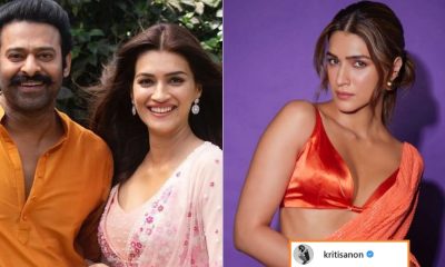 Kriti Sanon on dating rumours with Prabhas