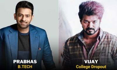 South Indian Actors educational qualifications