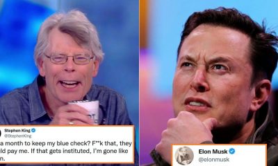 Stephen King trolls Elon Musk