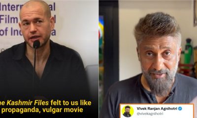 Vivek Agnihotri reply Nadav Lapid