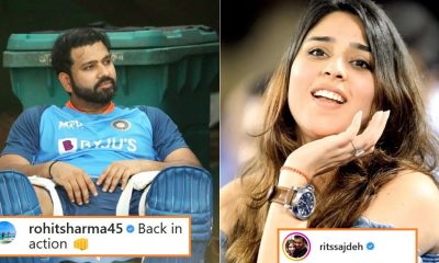 Ritika Sajdeh Trolls Hubby Rohit Sharma With An Epic Comment