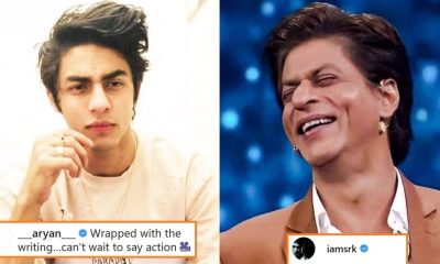 Shah Rukh Khan Hilarious Reply To Son Aryan After He Announced His First Project