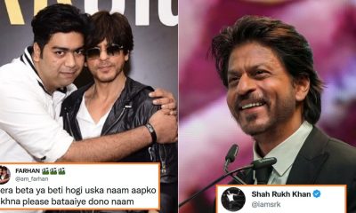 fan ask SRK to Name His Unborn Child