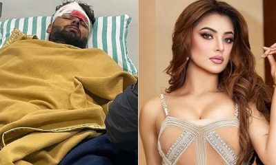 urvashi rautela pray for Rishabh Pant