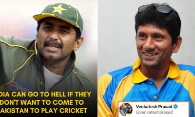 Venkatesh Prasad Reply Javed Miandad