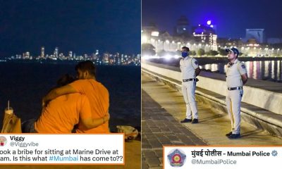 Marine Drive night visit cop takes bribe