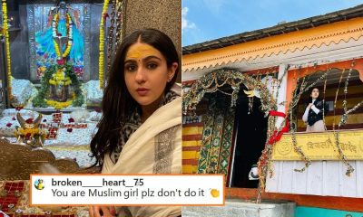 Sara Ali Khan to trolls temple visit