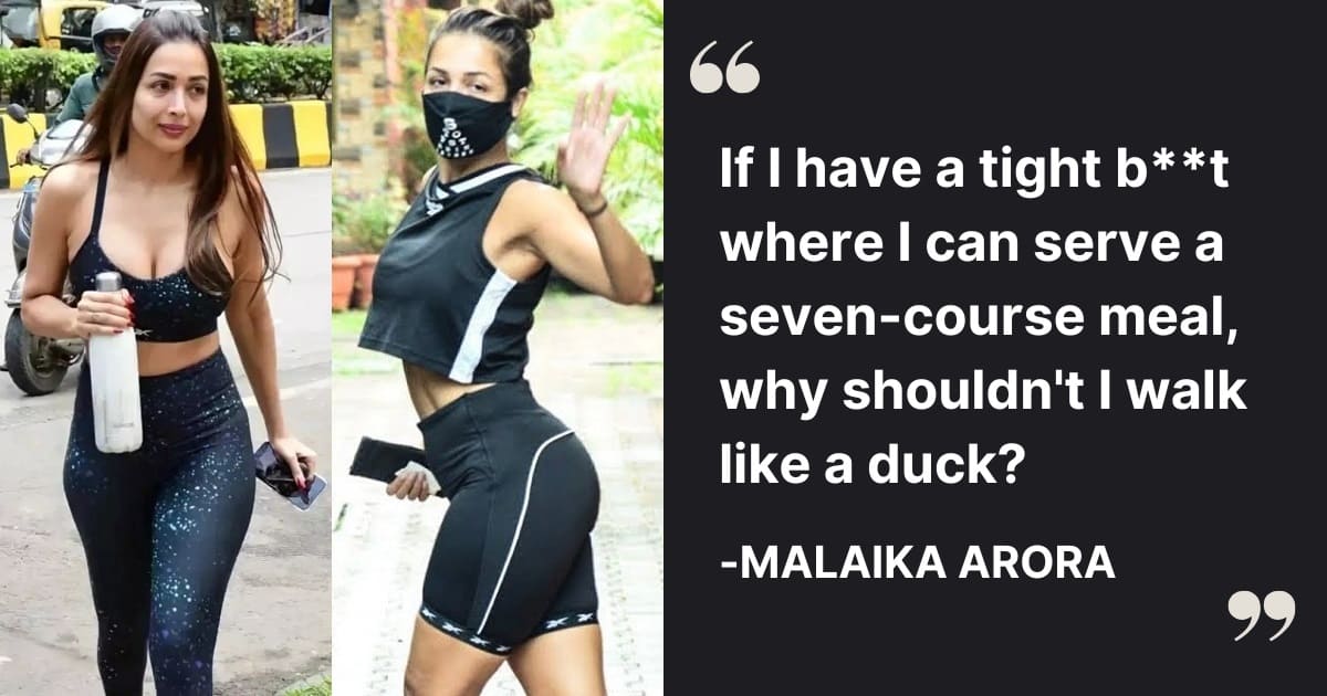 Malaika Arora Gives A Badass Reply To People Who Trolled Her For The Infamous “Duck Walk”