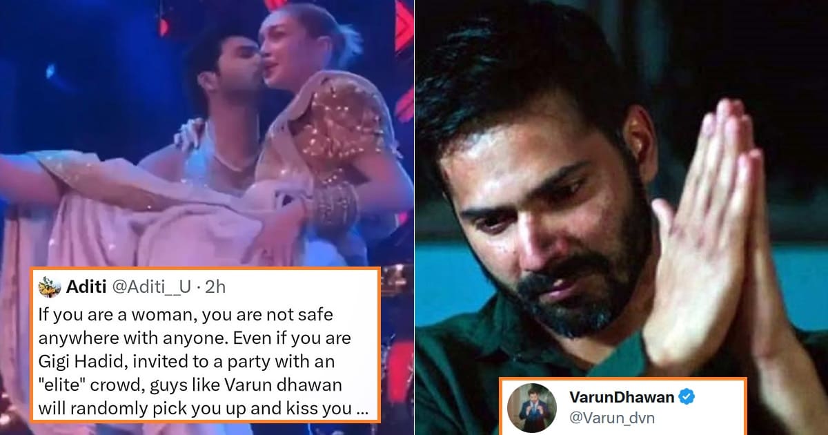 Varun Dhawan Gigi Hadid reply