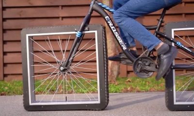 square wheel bicycle