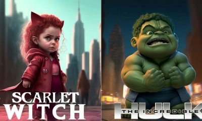 Baby Marvel Superheroes AI Generated