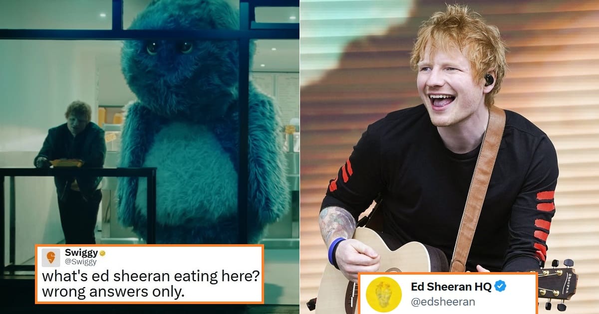 Ed Sheeran Responds To Swiggy’s Question On What He’s Eating, Singer’s Reply Is Viral