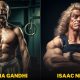 Historical Figures Gym AI Photos