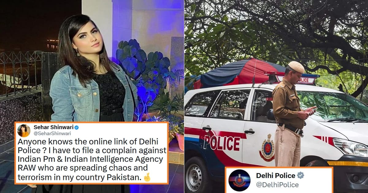 Pakistani actress Sehar Shinwari complain against PM Modi