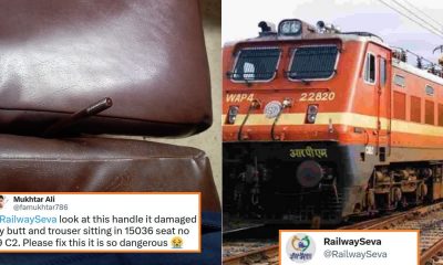 Railway Respond after seat damage