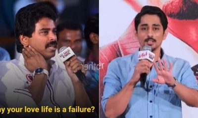 Actor Siddharth on love life