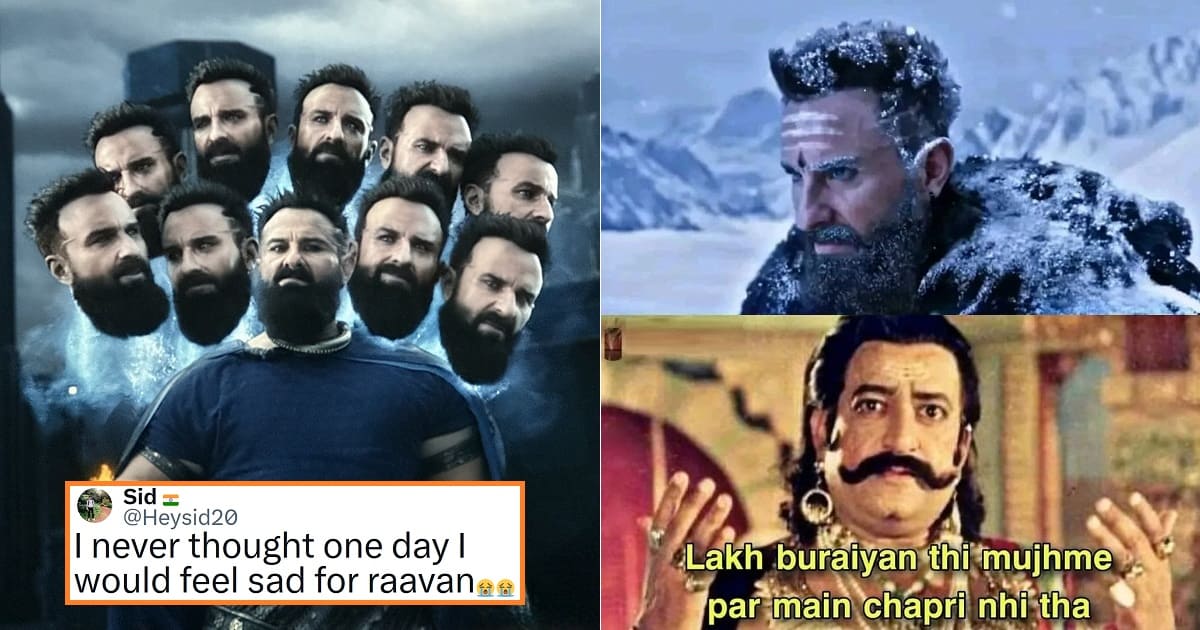 Adipurush ravan memes