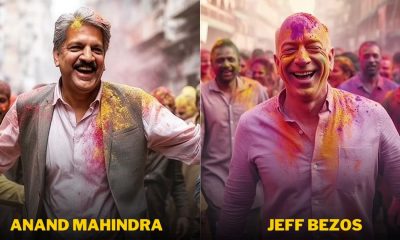 Billionaires Celebrating Holi AI Photos