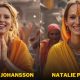 Hollywood Actresses As Indian Monks