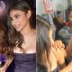 Mouni Roy covering disha patni neckline