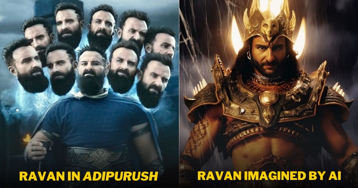 Ravan imagined By AI