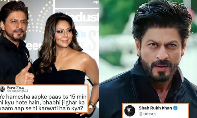 SRK witty reply Gauri