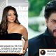 SRK witty reply Gauri